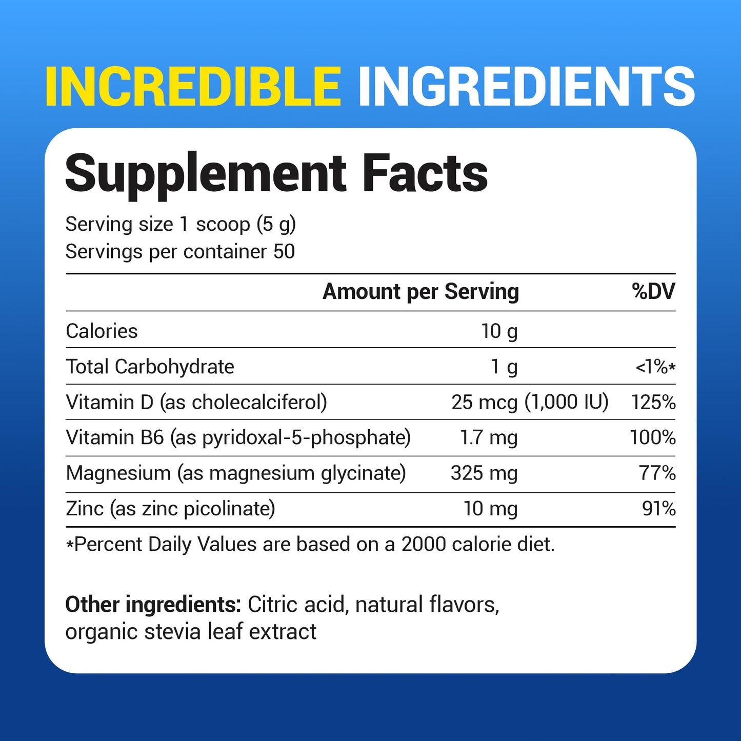 Magnesium Drink Powder